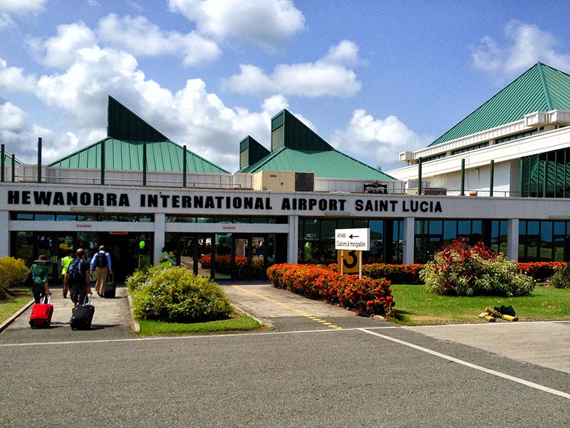 saint lucia airport taxi